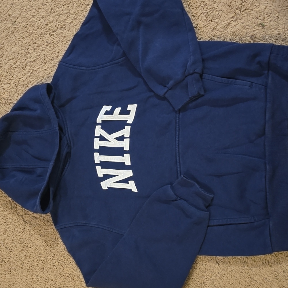 Nike Navy Blue Pullover Hoodie